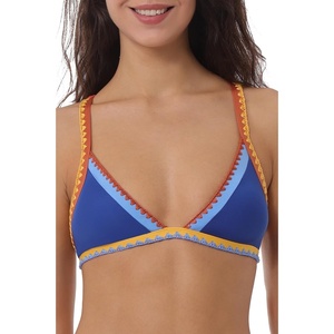 image:imageLucky Womens Avila Halter Bikini Top Adjustable Tie Back Swimwear Separates for WomenDeep Sea