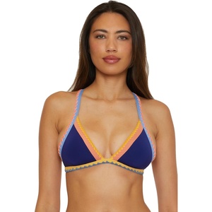 image:imageLucky Womens Avila Halter Bikini Top Adjustable Tie Back Swimwear Separates for WomenNavy
