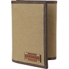 image:imageLucky Brand Canvas with Leather Trim Trifold Wallet Khaki One SizeCanvasLeather  Khaki