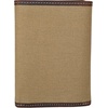 image:imageLucky Brand Canvas with Leather Trim Trifold Wallet Khaki One SizeCanvasLeather  Khaki