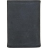 image:imageLucky Brand Canvas with Leather Trim Trifold Wallet Khaki One SizeFlag Embossed Leather  Black