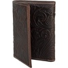 image:imageLucky Brand Canvas with Leather Trim Trifold Wallet Khaki One SizeLeather Western  Brown