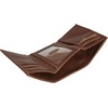 image:imageLucky Brand Canvas with Leather Trim Trifold Wallet Khaki One SizePlaid Embossed Leather  Brown