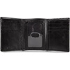 image:imageLucky Brand Canvas with Leather Trim Trifold Wallet Khaki One SizeSmooth Leather  Black