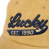 image:imageLucky Brand Classic Cotton Adjustable  Dad Hat  Baseball Cap  Golf  Fishing  Low Profile  5 Panel Design1990 Embroidered  Gold
