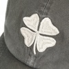 image:imageLucky Brand Classic Cotton Adjustable  Dad Hat  Baseball Cap  Golf  Fishing  Low Profile  5 Panel DesignClover  Charcoal Grey