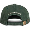 image:imageLucky Brand Classic Cotton Adjustable  Dad Hat  Baseball Cap  Golf  Fishing  Low Profile  5 Panel DesignClover  Pine
