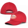 image:imageLucky Brand Classic Cotton Adjustable  Dad Hat  Baseball Cap  Golf  Fishing  Low Profile  5 Panel DesignEmbroidered Patch  Red