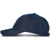 image:imageLucky Brand Classic Cotton Adjustable  Dad Hat  Baseball Cap  Golf  Fishing  Low Profile  5 Panel DesignFlag Clover  Denim