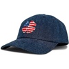 image:imageLucky Brand Classic Cotton Adjustable  Dad Hat  Baseball Cap  Golf  Fishing  Low Profile  5 Panel DesignFlag Clover  Denim