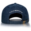 image:imageLucky Brand Classic Cotton Adjustable  Dad Hat  Baseball Cap  Golf  Fishing  Low Profile  5 Panel DesignFlag Clover  Denim