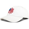 image:imageLucky Brand Classic Cotton Adjustable  Dad Hat  Baseball Cap  Golf  Fishing  Low Profile  5 Panel DesignFlag Clover  White