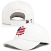 image:imageLucky Brand Classic Cotton Adjustable  Dad Hat  Baseball Cap  Golf  Fishing  Low Profile  5 Panel DesignFlag Clover  White