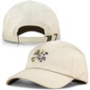 image:imageLucky Brand Classic Cotton Adjustable  Dad Hat  Baseball Cap  Golf  Fishing  Low Profile  5 Panel DesignFloral Clover  Cream