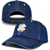 image:imageLucky Brand Classic Cotton Adjustable  Dad Hat  Baseball Cap  Golf  Fishing  Low Profile  5 Panel DesignLucky Clover  Light Denim