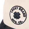 image:imageLucky Brand Classic Cotton Adjustable  Dad Hat  Baseball Cap  Golf  Fishing  Low Profile  5 Panel DesignMfg Co Embroidered  Cream