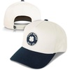 image:imageLucky Brand Classic Cotton Adjustable  Dad Hat  Baseball Cap  Golf  Fishing  Low Profile  5 Panel DesignMfg Co Patch  Ivory