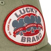 image:imageLucky Brand Classic Cotton Adjustable  Dad Hat  Baseball Cap  Golf  Fishing  Low Profile  5 Panel DesignOval Clover Patch  Moss