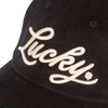 image:imageLucky Brand Classic Cotton Adjustable  Dad Hat  Baseball Cap  Golf  Fishing  Low Profile  5 Panel DesignScript Corduroy  Black