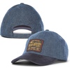 image:imageLucky Brand Classic Cotton Adjustable  Dad Hat  Baseball Cap  Golf  Fishing  Low Profile  5 Panel DesignVintage Denim  Navy