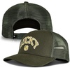 image:imageLucky Brand Trucker Hat  Snapback  Adjustable  Mesh Back  Retro  Baseball Cap  Golf  Fishing  American HeritageClover  Olive
