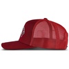 image:imageLucky Brand Trucker Hat  Snapback  Adjustable  Mesh Back  Retro  Baseball Cap  Golf  Fishing  American HeritageClover  Red