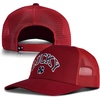 image:imageLucky Brand Trucker Hat  Snapback  Adjustable  Mesh Back  Retro  Baseball Cap  Golf  Fishing  American HeritageClover  Red