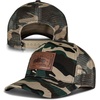 image:imageLucky Brand Trucker Hat  Snapback  Adjustable  Mesh Back  Retro  Baseball Cap  Golf  Fishing  American HeritageMesh Leather Patch  Camo