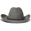 image:imageLucky Brand Womens Straw Cowboy Hat  Rope Design  Western  Style  Fashion  Sun Protection  BreathableGrey