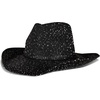 image:imageLucky Brand Womens Straw Cowboy Hat  Rope Design  Western  Style  Fashion  Sun Protection  BreathableMetallic Straw  Black