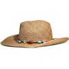 image:imageLucky Brand Womens Straw Cowboy Hat  Rope Design  Western  Style  Fashion  Sun Protection  BreathableTurquoise Beading  Natural