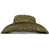 image:imageLucky Brand Womens Straw Cowboy Hat  Rope Design  Western  Style  Fashion  Sun Protection  BreathableWoven Straw  Olive