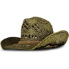 image:imageLucky Brand Womens Straw Cowboy Hat  Rope Design  Western  Style  Fashion  Sun Protection  BreathableWoven Straw  Olive