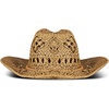 image:imageLucky Brand Womens Straw Cowboy Hat  Rope Design  Western  Style  Fashion  Sun Protection  BreathableWoven Straw  Tan