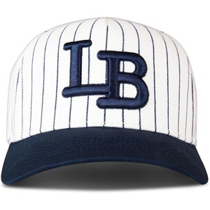 image:imageLucky Brand Classic Cotton Adjustable  Dad Hat  Baseball Cap  Golf  Fishing  Low Profile  5 Panel DesignEmbroidered Lb Logo  Pin Stripe