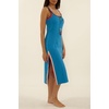 image:imageLucky Brand Womens Avila Rib Midi Dress Casual Beach Cover Ups for WomenPeacock