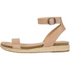 image:imageLucky Brand Womens Garston Flat SandalStone Saddle Leather