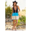 image:imageLucky Brand Womens Lagos Tiered Dress Casual Beach Cover Ups for WomenBlack