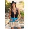 image:imageLucky Brand Womens Lagos Tiered Dress Casual Beach Cover Ups for WomenBlack