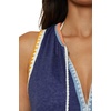 image:imageLucky Brand Womens Lagos Tiered Dress Casual Beach Cover Ups for WomenNavy