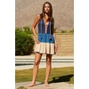 image:imageLucky Brand Womens Lagos Tiered Dress Casual Beach Cover Ups for WomenPeacock