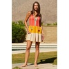 image:imageLucky Brand Womens Lagos Tiered Dress Casual Beach Cover Ups for WomenScarlett
