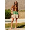 image:imageLucky Brand Womens Lagos Tiered Dress Casual Beach Cover Ups for WomenSea Grass