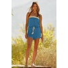 image:imageLucky Brand Womens Laguna Short Romper Casual Pull On Beach Cover Ups for WomenPeacock