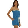 image:imageLucky Brand Womens Laguna Short Romper Casual Pull On Beach Cover Ups for WomenPeacock