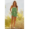 image:imageLucky Brand Womens Laguna Short Romper Casual Pull On Beach Cover Ups for WomenSea Grass