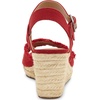 image:imageLucky Brand Womens Mindra Espadrille Wedge SandalRed