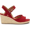 image:imageLucky Brand Womens Mindra Espadrille Wedge SandalRed