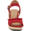image:imageLucky Brand Womens Mindra Espadrille Wedge SandalRed