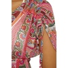 image:imageLucky Brand Womens Verona Chiffon Tunic Casual Beach Cover Ups for WomenMulticolor